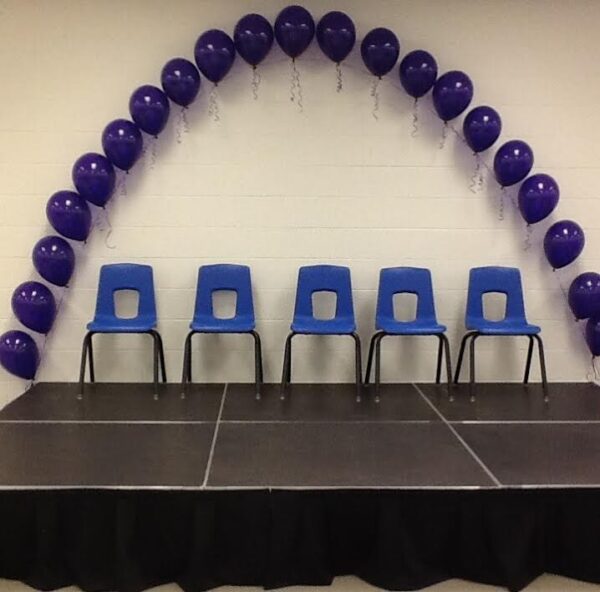 A Balloon Decor Arch single