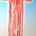 Canada Red Decor Shimmer column