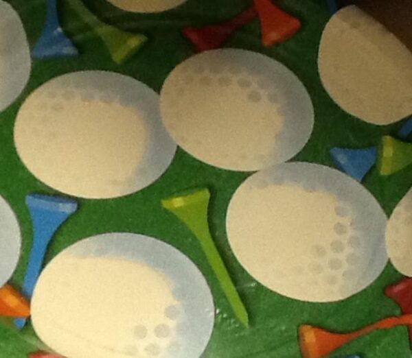 Golf Dessert Plates 8ct