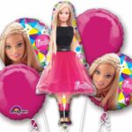 Barbie Balloon Bouquet