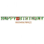 Minecraft Birthday Banner