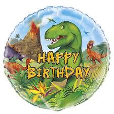 bday dinosr 18in unique