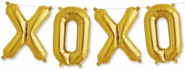 Balloon XOXO airfilled