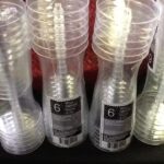 Tableware Clear Plastic Wine Glasses