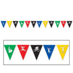 Sports Pennant Banner 12feet