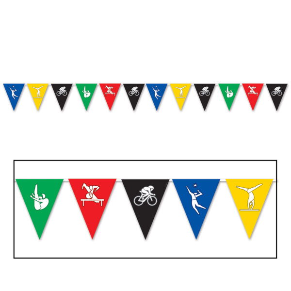 Sports Pennant Banner 12feet