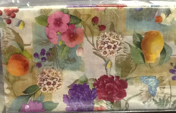 Flower Fruit Paper Table Cover