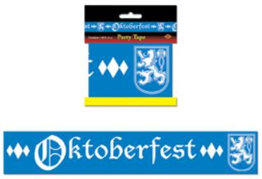 Oktoberfest Decor Party Tape