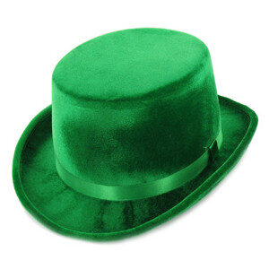 Top Hat  Green Velvet