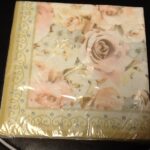 A Rosegold Dazzling Shower Lunch Napkins