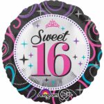 16 Balloon sparkle 18″