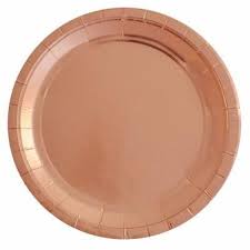 Tableware Rosegold  Lunch plates
