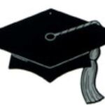 Cutout Grad Cap