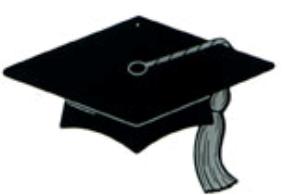 Cutout Grad Cap