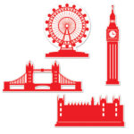 British Cutouts silhouettes 4ct