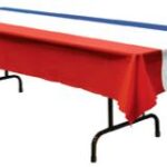 British Blue Red white Table cover