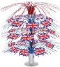 British Centerpiece Union Jack Cascade 18in