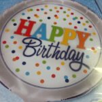 Balloon Birthday Dots rainbow