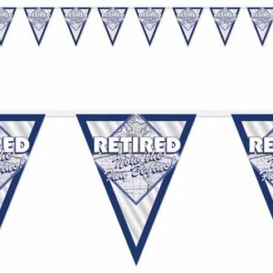 A Retirement Penant Banner