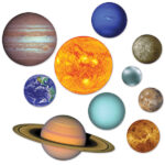 Space Solar system cutouts 10ct