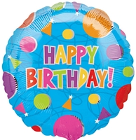 Balloon Birthday 18″