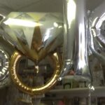 Balloon Decor Letters and Ring