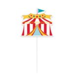 Cake Topper Circus tent