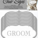 Wedding Party Chair signs