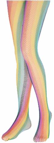 cos acc tights fishnet rainbow 250763 7.99