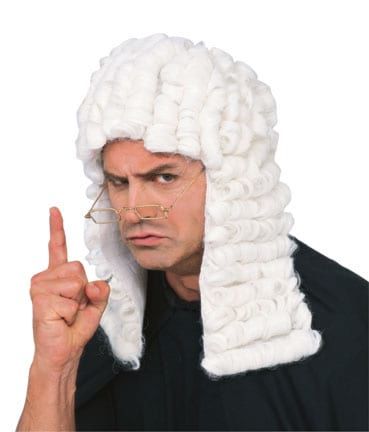 cos acc wig judge wht 50831xl