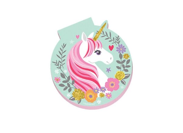 bday unicorn mini notepad ams