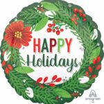 Happy Holidays Wreath