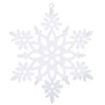 christ snowflakes hang flitt decor