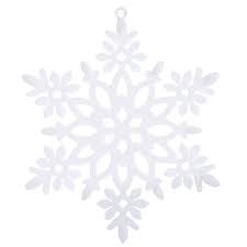 christ snowflakes hang flitt decor