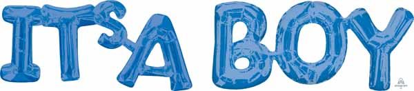 Phrase IT’S A Boy (Blue)
