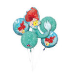 bday bal princess ariel bouquet