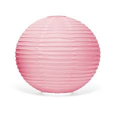 party acc paper lantern pink 43013-05