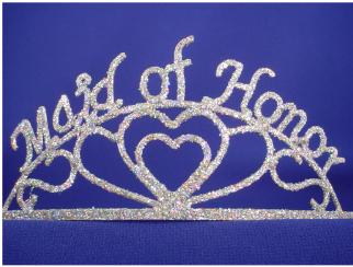 bridal shwr tiara maid of honor d50632