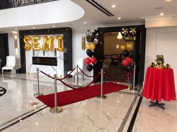 decor bal hollywood and semi 34in
