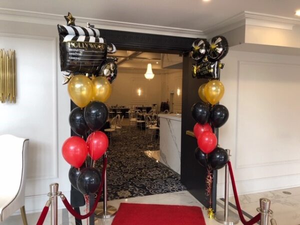 decor bal hollywood coloumn and red blk latex for A SEMI