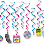 theme 90’s whirls 12ct r53489 8.99