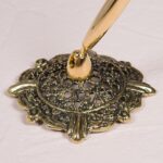 wed acc pen set gold base with pen filigree 7193-z