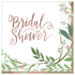 bridal shwr lov n leaves bn 502143
