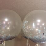 decor bal confetti filled at bottom
