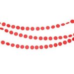 party decor circle garland red 43009-07-w_