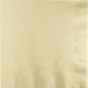 party acc dinner napkins ivory