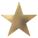party acc star cutout gold 9in 19997 .19 .98