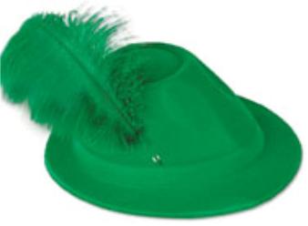 thanksgi hat alpind gren velou with plume r33939 7.99