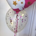 bal bouq unicorn with2 confetti filled 11in bal