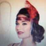 cos acc kit flapper red hedband beads